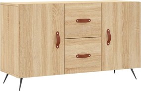 vidaXL sonoma tölgy színű szerelt fa tálalószekrény 100 x 36 x 60 cm