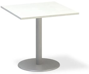 ProOffice tárgyalóasztal 80 x 80 cm, fehér