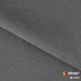 Szürke zsenília kinyitható-tárolóhelyes kanapé 214 cm Fulgeo – ELTAP