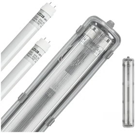 Brilagi -LED ipari fénycsöves világítás OPTIMA T8 2xG13/9W/230V 4000K IP65 67,5 cm