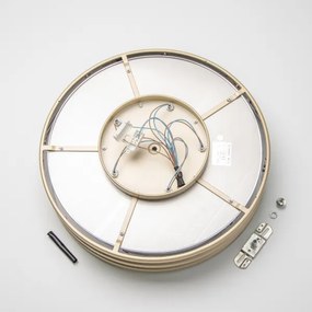 Brilagi - LED Kristály mennyezeti lámpa VELURE 5xE14/40W/230V arany