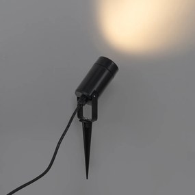 Állítható fekete tüskés lámpa IP65 - Solo Eco