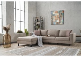 Sarokkanapé Kale Linen Balos - Krém