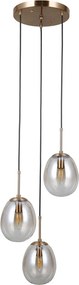 Italux modern függeszték meolo borostyán arany itxpnd-40825-3-gd