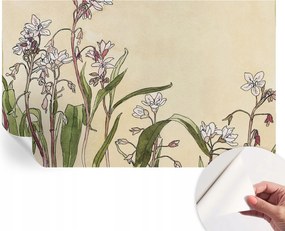 Fotótapéta Öntapadós tapéta a szobába Virágos elegancia 416x254 cm