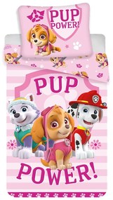 Egyszemélyes pamut gyerek ágyneműhuzat 140x200 cm Paw Patrol – Jerry Fabrics