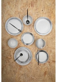 Fekete rozsdamentes acél evőeszköz készlet 16 db-os Modern retro – Premier Housewares