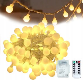 Kerti FĂ©nyfĂŒzĂ©r 13m 100 Led Kerti LĂĄmpĂĄk KĂŒltĂ©ri Ăram