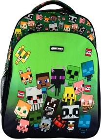 Minecraft Lot of Characters iskolatáska, táska 40 cm