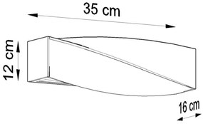 Fali lámpa SIGMA MINI 1xE27/60W/230V fehér