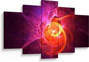 Modern absztrakt kép (150x105 cm)