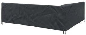 Kültéri bútor takaró Fekete 286 x 222 x 80 cm 600D szövet