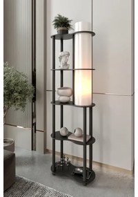 Polcos állólámpa NOTO 1xE27/40W/230V fekete