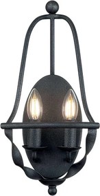 Quoizel Bradbury QZ-BRADBURY2-GK Fali lámpa 2x40W/E14
