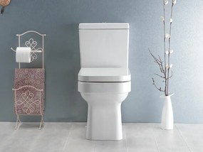 CeraStyle NOURA monoblokk WC - BEÉPÍTETT bidé funkcióval - NEM FALIG érő talppal