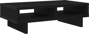 vidaXL fekete tölgy színű szerelt fa monitorállvány 50 x 27 x 15 cm