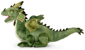 Rappa Plüss sárkány zöld, 40 cm ECO-FRIENDLY