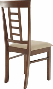 Étkezőszék, dió/bézs, OLEG NEW