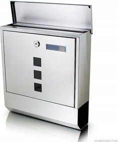 Falra szerelhető postaláda újságokhoz metál postaláda