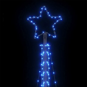 kék LED karácsonyfa 495 LED 300,5 cm