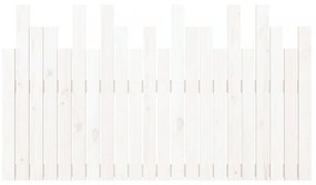 fehér tömör fenyőfa fali fejtámla 140x3x80 cm