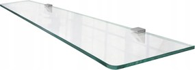 Edzett üveg fali polc 80x13 cm Fogantyúk Modern design