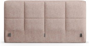Világos rózsaszín kárpitozott ágytámla 209x100 cm Darren – Micadoni