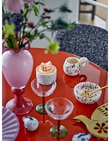 Krémszínű kőedény tálka szett 4 db-os 300 ml Freckles – Bloomingville