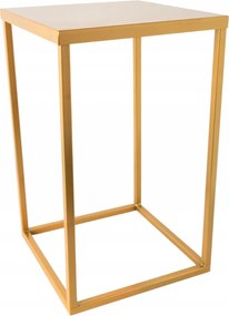 Loft Virágtartó Állvány Fém Arany Tömör 40 CM