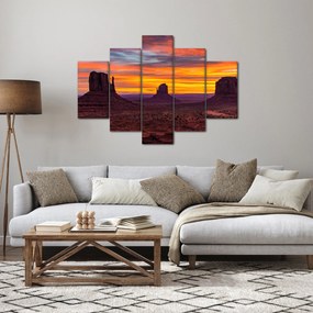 Kép - Emlékmű - völgy Arizonában (150x105 cm)