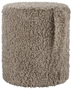 Barna buklé puff Teddy – Blomus