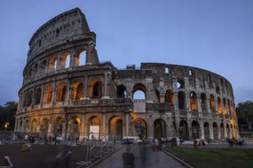 Poszter 45x30cm Híres Colosseum Rómában 7, Assaf Frank