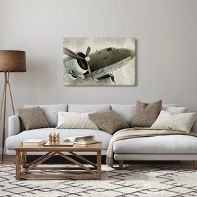 Kép - Régi légcsavaros repülőgép (90x60 cm)