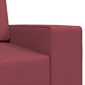 Földi Kanapé Ágy 2 az 1-ben Borvörös 245x150x60.5 cm Szövet
