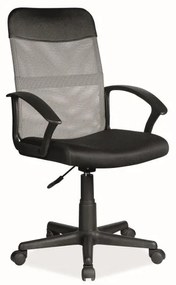 Polnaref irodai szék, fekete / szürke