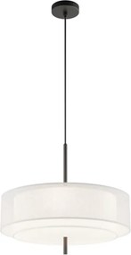 MAYTONI MOD613PL-05W1 BERGAMO Ernyős Függesztett Lámpa Fehér, Fekete, Átlátszó E27 IP20