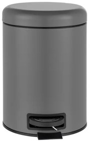 WENKO 24682100 - LEMAN kosár 21x24 cm szürke/fekete