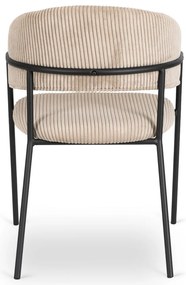Bézs Kordbársony Étkezőszék TINKA