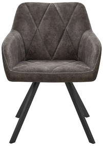 Étkezőszék szett 2 db Manly (szürke). 1009983
