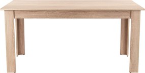 Yorki Standard étkezőasztal 160x90 cm sonoma tölgy