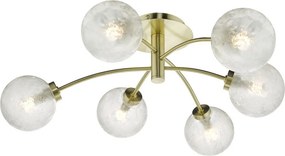 DAR LIGHTING AVA6441 AVARI Mennyezeti Csillár Sárgaréz G9 IP20