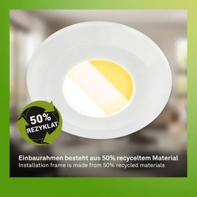 Briloner 7588036 -SZETT 3xLED Fürdőszobai mennyezeti lámpa KLIRA 3xLED/4,9W/230V IP44 fehér