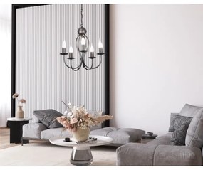 Csillár láncon ARTHUR 5xE14/40W/230V