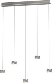 AVIANO LIGHTING 7039-503 QUIBERON Többágú Függesztett Lámpa Matt Nikkel LED IP20