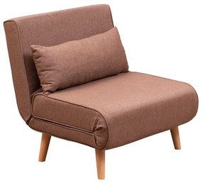 Barna fotel Folde – Artie