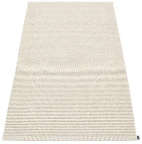 Krémszínű kültéri-beltéri szőnyeg 85x160 cm Mono Linen Vanilla – Pappelina
