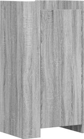 vidaXL szürke sonoma színű szerelt fa cipőszekrény 52 x 37,5 x 100 cm