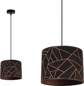 Mennyezeti Lámpa Lógó Csillár Szimpla Lámpabúra Réz Nappali Asztal Felett