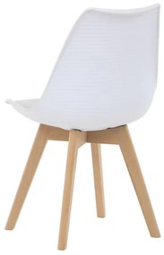 Fehér Műanyag Étkezőszék. CT-X7056 WT