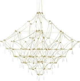 King Home CONSTELATION GOLD MSE1501100126 Függőlámpa 99x0,5W/LED 3000K 3960LM IP20